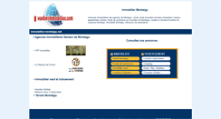 Desktop Screenshot of immobilier-montaigu.net