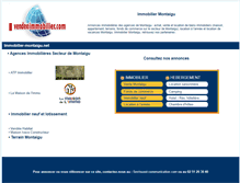 Tablet Screenshot of immobilier-montaigu.net